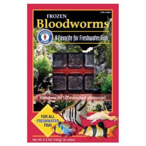 San Francisco Bay Frozen Bloodworms Fish Food