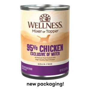 Wellness Ninety-Five Percent Mixer or Topper Chicken Canned Dog Food
