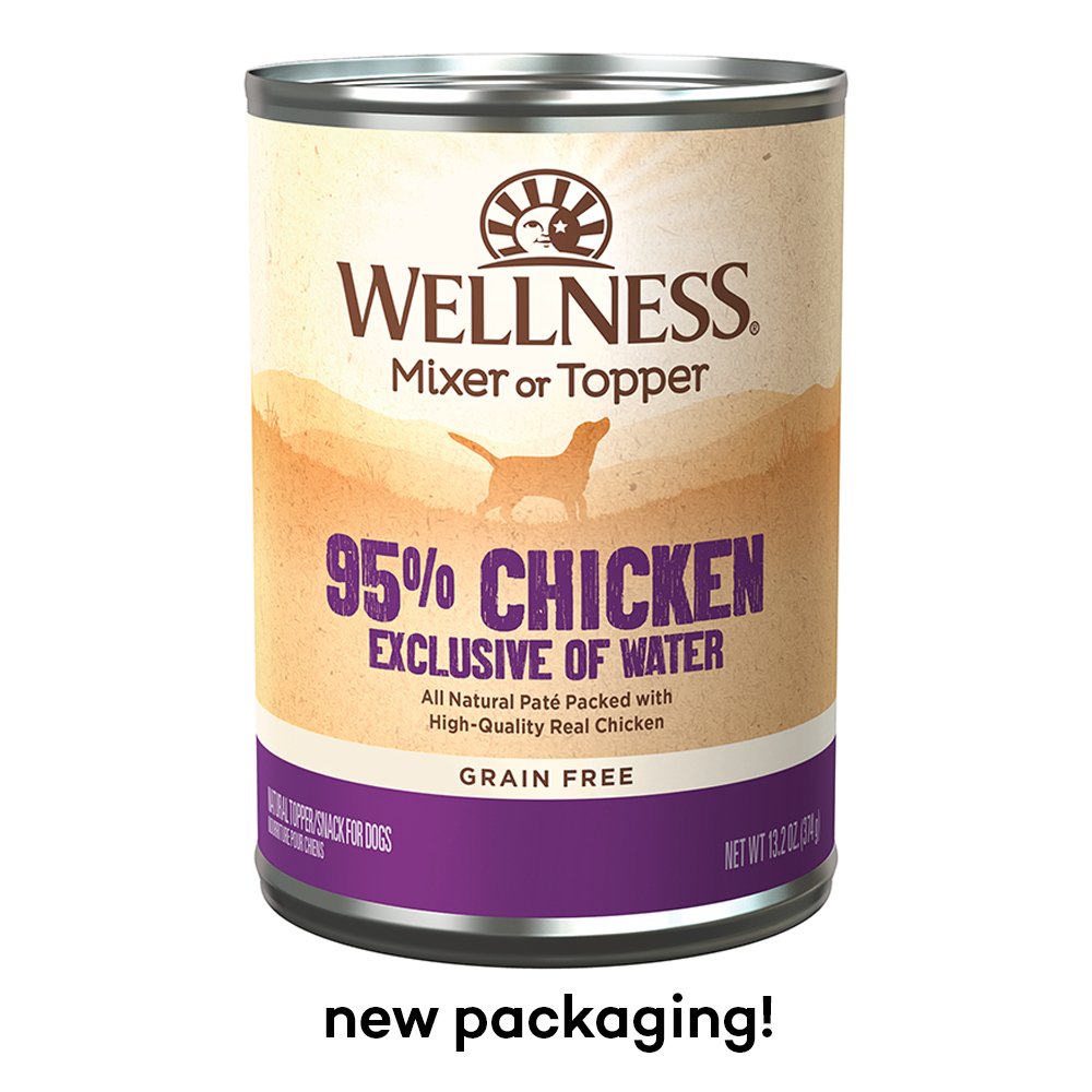 Wellness Ninety-Five Percent Mixer or Topper Chicken Canned Dog Food