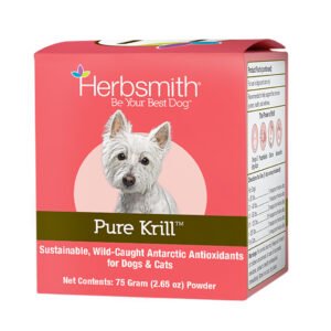 Herbsmith Pure Krill Sustainable Wild-Caught Antarctic Antioxidants for Dogs & Cats