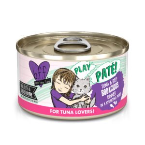 Weruva B.F.F. Play Tuna & Beef Bodacious Dinner in a Hydrating Purée Paté Canned Cat Food