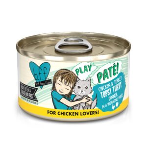 Weruva B.F.F. Play Chicken & Turkey Topsy Turvy Dinner in a Hydrating Purée Paté Canned Cat Food