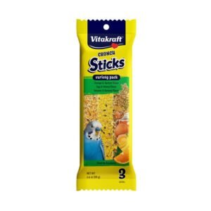 Crunch Sticks Variety Pack With Orange & Apricot, Egg & Honey, And Sesame & Banana Bird Treat