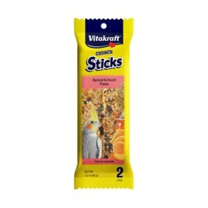 Cockatiel Crunch Sticks Apricot & Peach Bird Treat