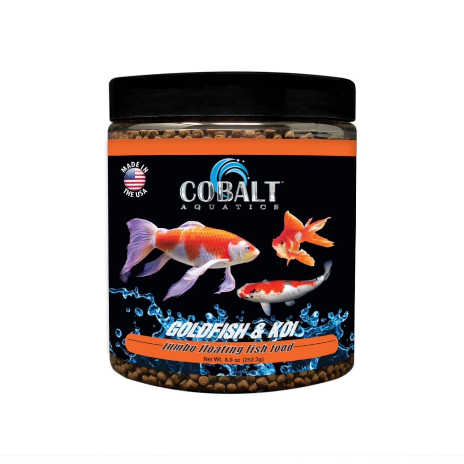 Cobalt Goldfish & Koi Jumbo Pellet Fish Food