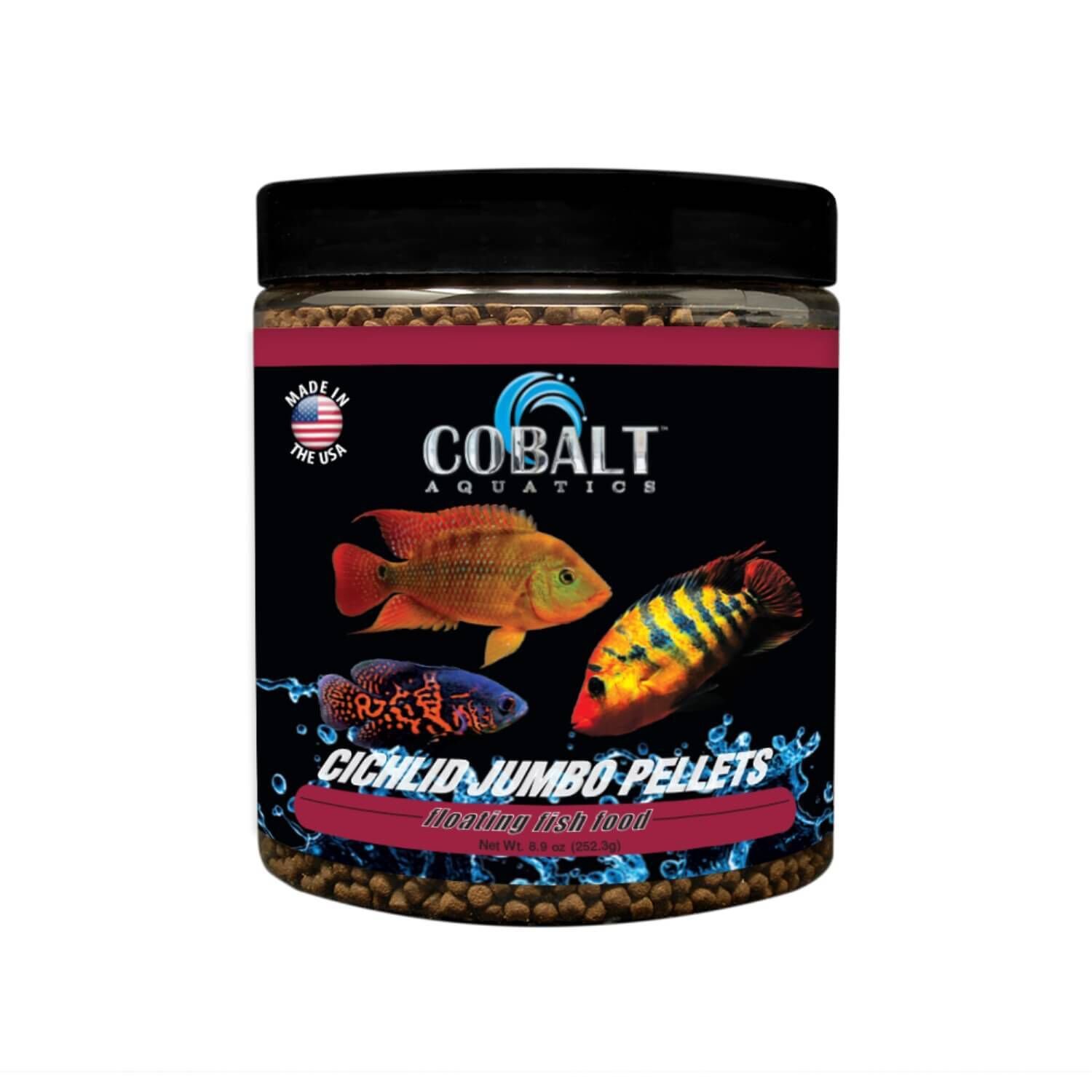 Cobalt Cichlid Jumbo Pellet Fish Food