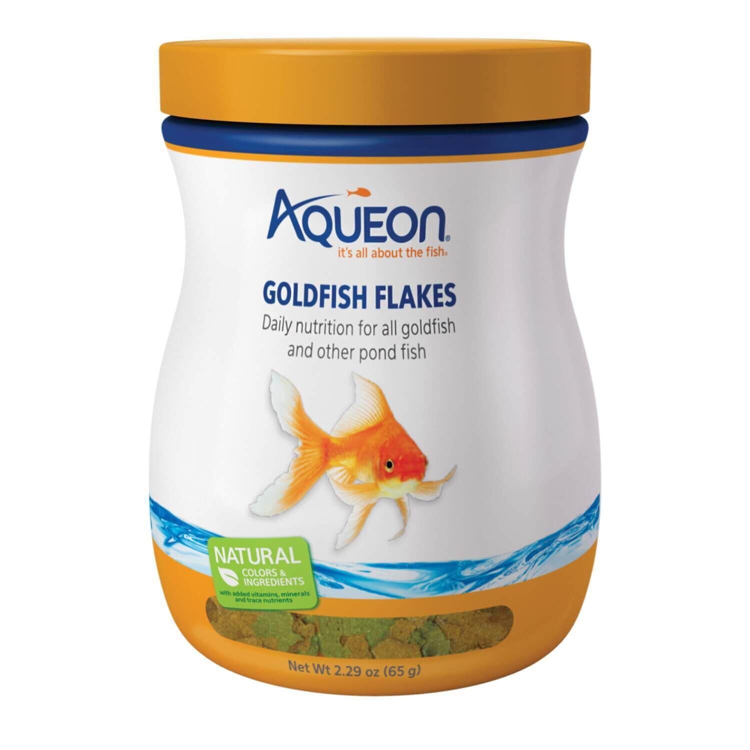 Aqueon Goldfish Flakes Fish Food