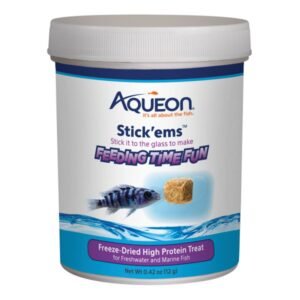 Aqueon Stick'ems Freeze-Dried High Protein Fish Treat 0.42 Oz
