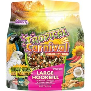 Tropical Carnival Large Hookbill Food, 5 Lb