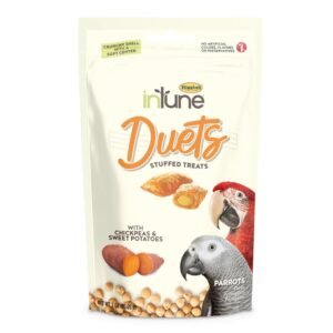 Higgins Intune Duets Chickpeas & Sweet Potatoes Treat For Parrots & Macaws, 3Oz
