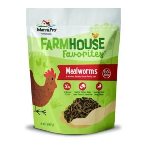 Manna Pro Farmhouse Favorites Mealworm Chicken Treat, 2Lb