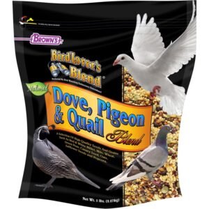 Brown's Bird Lover’S Blend Dove, Pigeon & Quail Bird Food, 5-Lb
