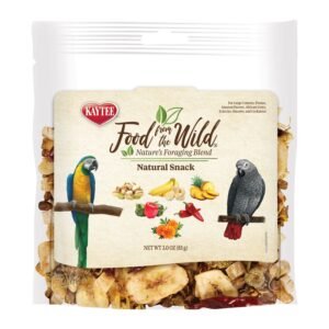 Kaytee Food From The Wild Limited Ingredient Natural Snack Medium & Large Bird Treats, 3-Oz