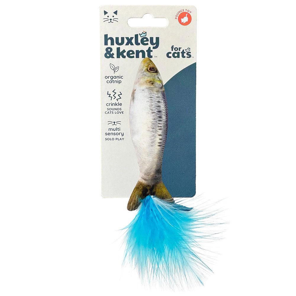 Huxley & Kent Sardine Plush Catnip Cat Toy