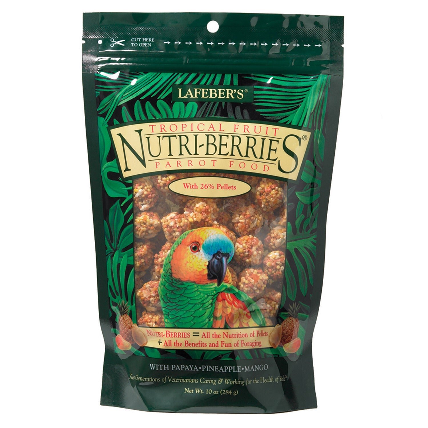 Tropical Fruit Nutri-Berries For Parrots Bird Food