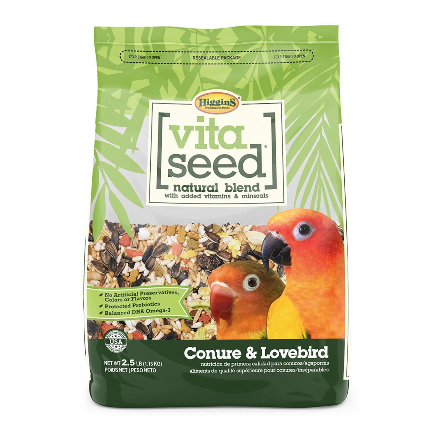 Vita Seed Conure & Lovebird Bird Food - Image 2