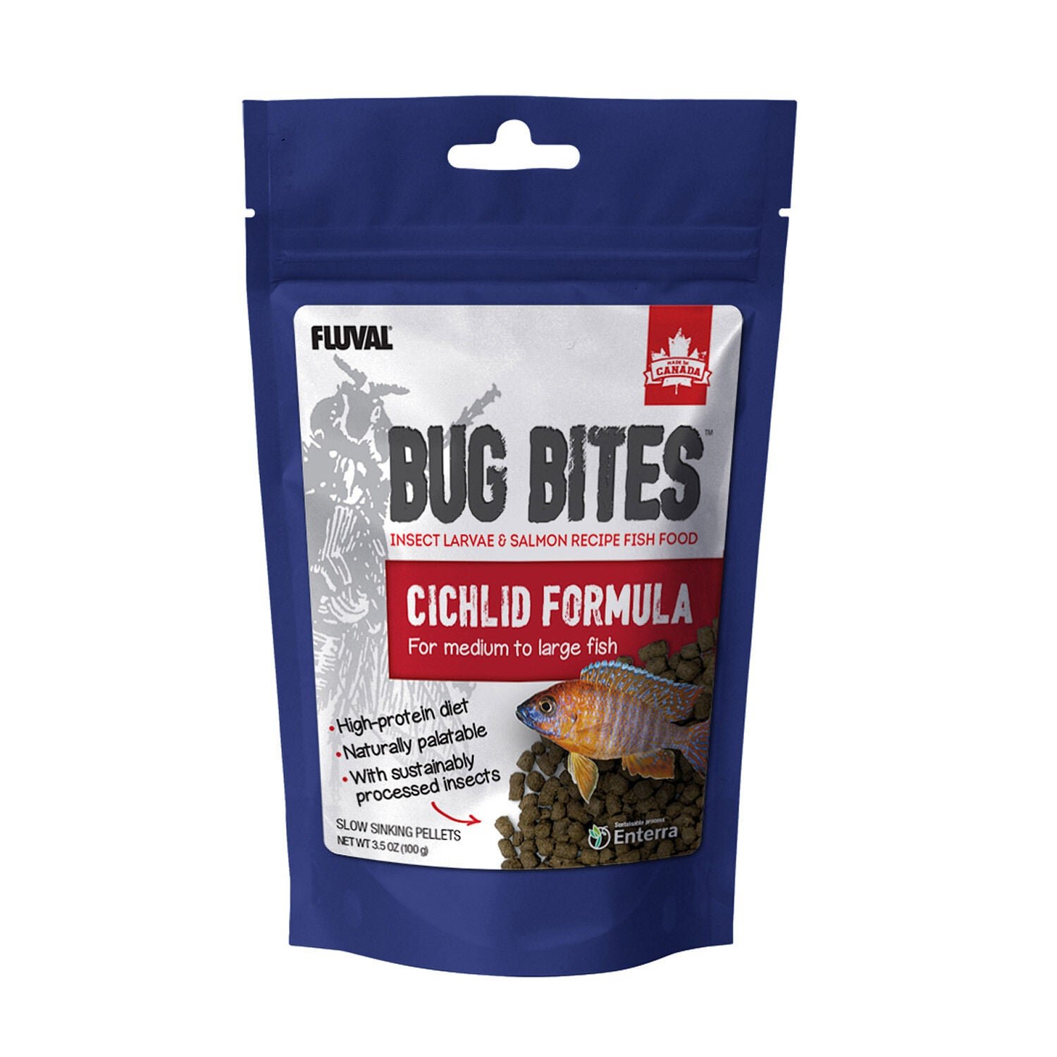 Bug Bites Cichlid Formula Pellets For Medium To Large Fish