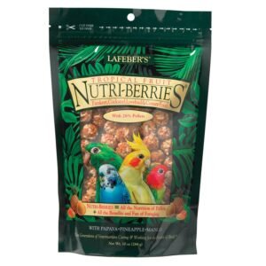 Tropical Fruit Nutri-Berries For Cockatiels Bird Food