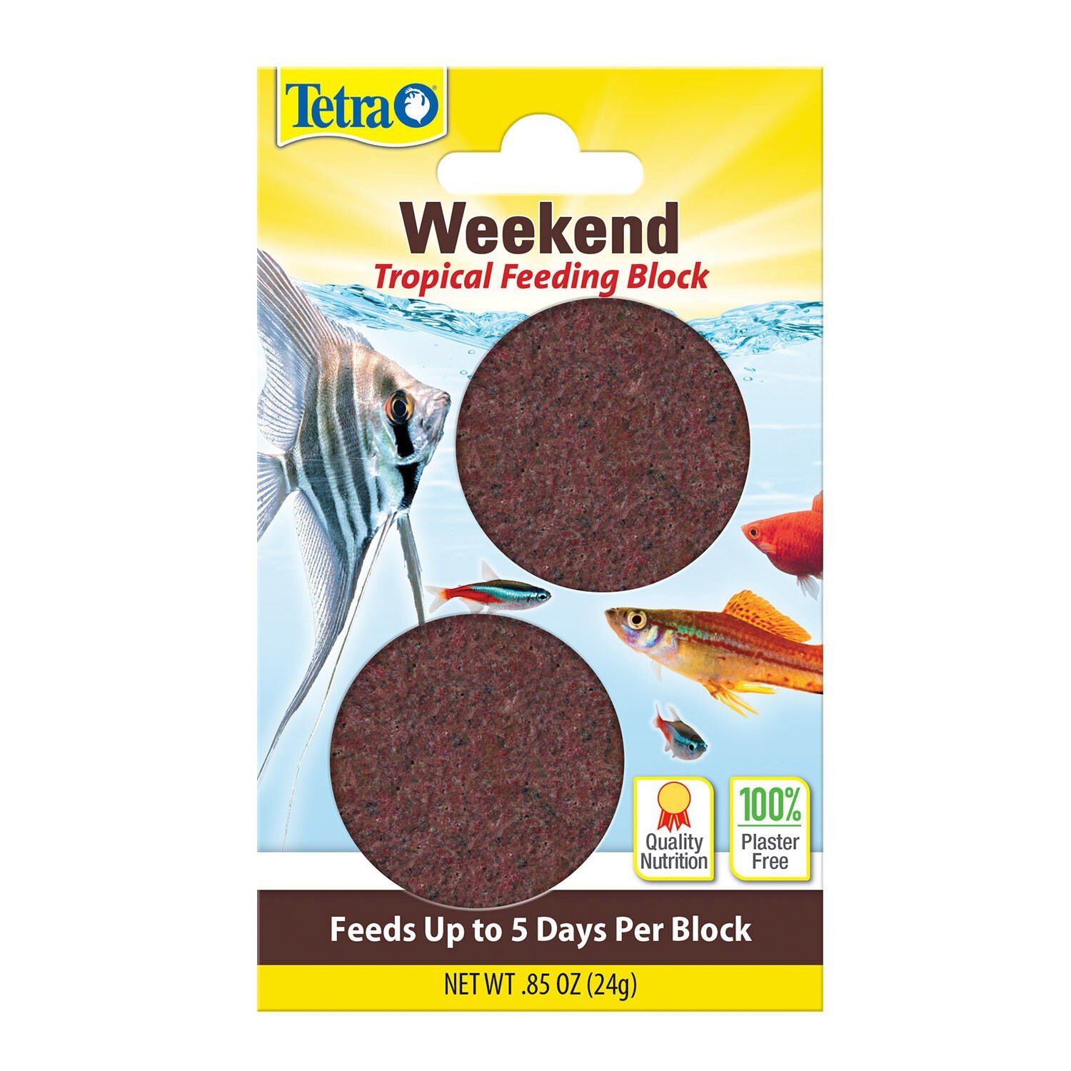 Weekend Tropical 5 Day Feeding Block Fish Food