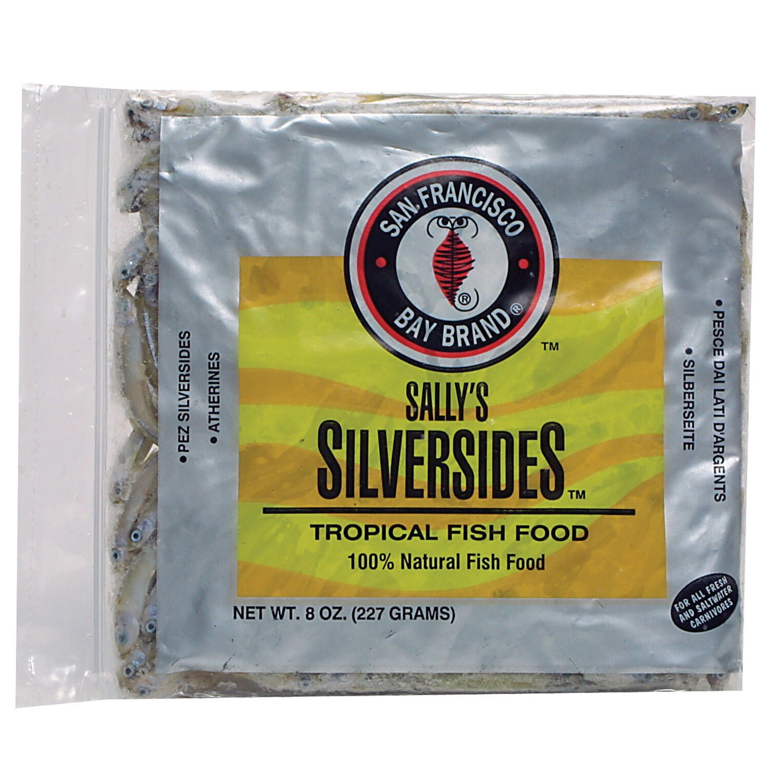 Frozen Silversides Fish Food