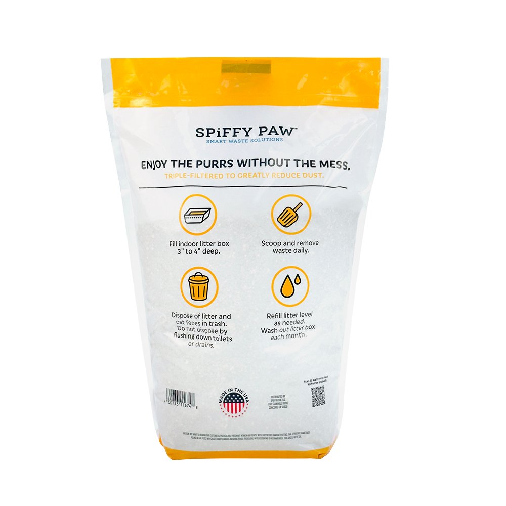 Spiffy Paw Odor Control Unscented Clumping Cat Litter - Image 2