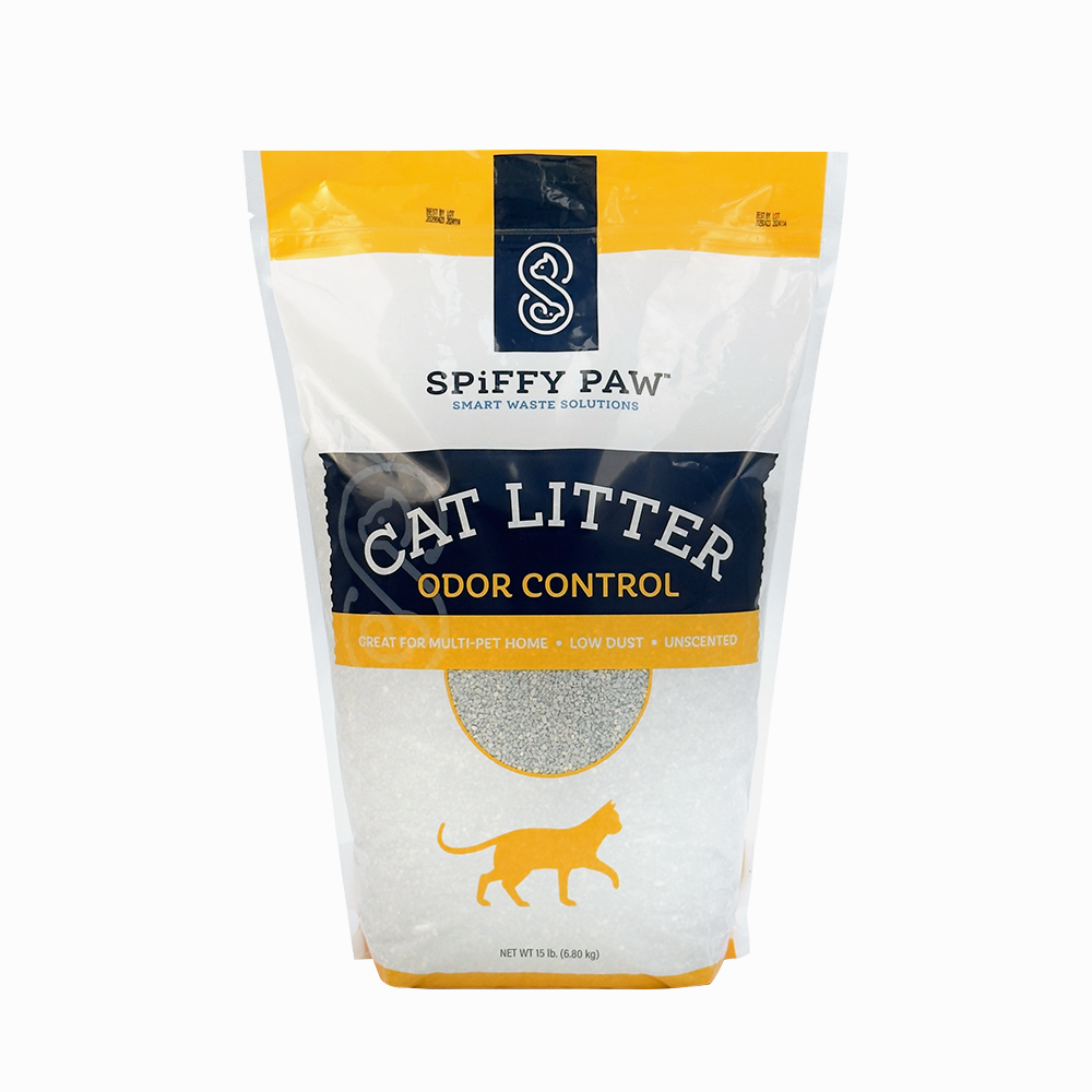 Spiffy Paw Odor Control Unscented Clumping Cat Litter
