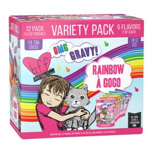 Weruva B.F.F. OMG Gravy! Rainbow A Gogo Variety Pack Wet Cat Food