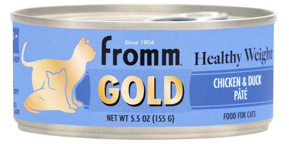Fromm Gold Healthy Weight Chicken & Duck Pâté Adult Canned Cat Food