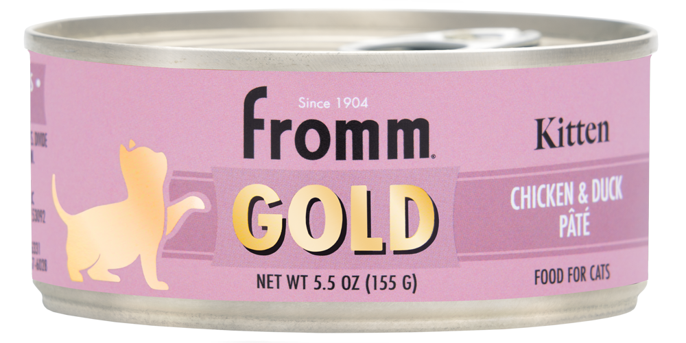 Fromm Gold Chicken & Duck Pâté Canned Kitten Food