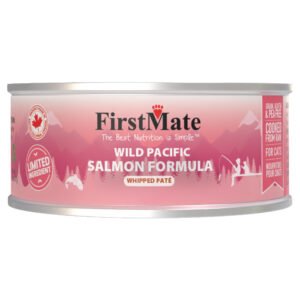 FirstMate Limited Ingredient Wild Pacific Salmon Formula Whipped Patรฉ Canned Cat Food